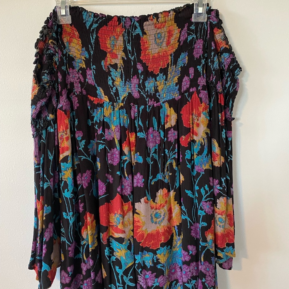 Off the shoulder floral dress